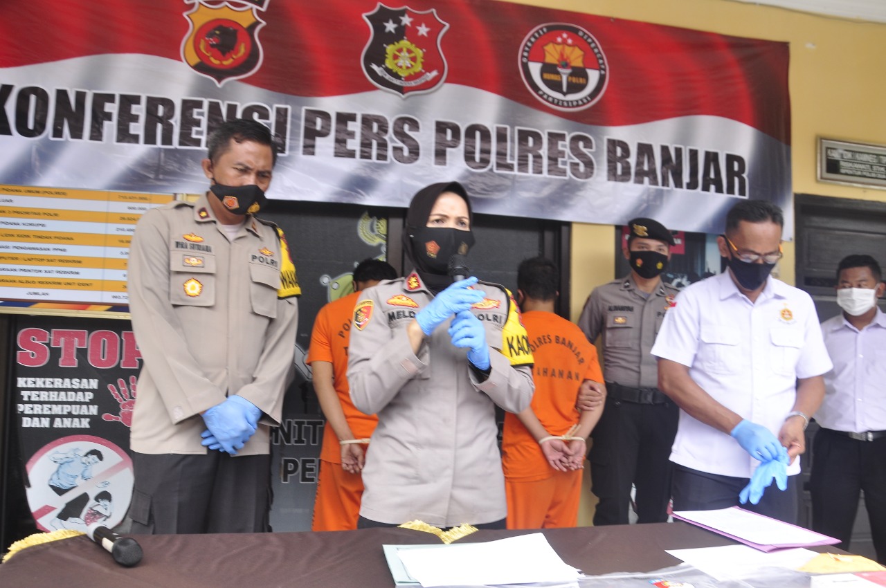 Pelaku Spesialis Pencurian Motor Berhasil Diringkus oleh Sat Reskrim Polres Banjar 