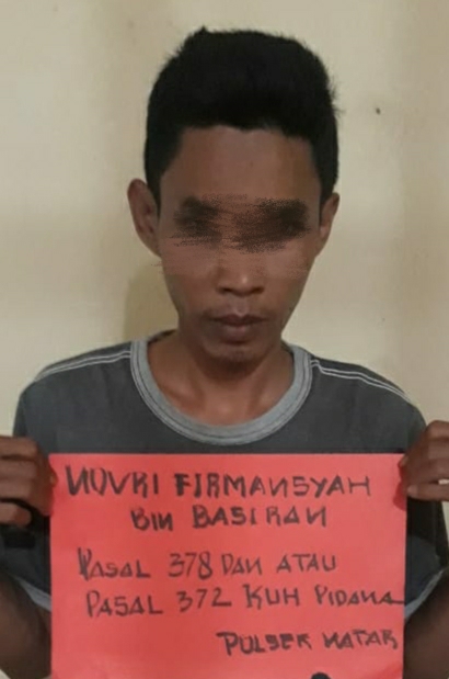 Modus Gak Bawa Uang Cash Novri Gasak 35 Kg Daging Sapi dan Tipu 6 Pedagang Lain