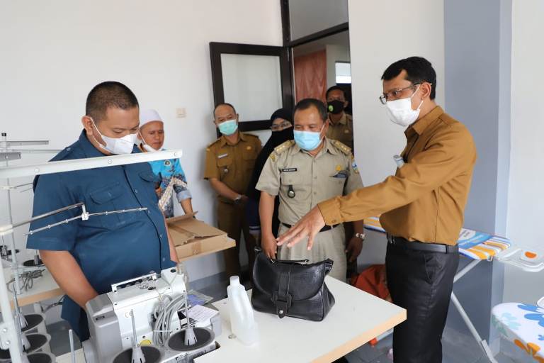 Gedung BLKK Thariqul Huda Leles Diresmikan Wakil Bupati Garut
