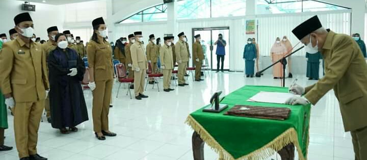 Bupati Asahan Sampaikan Pejabat Administrator dan Pengawas Merupakan Lini Terdepan