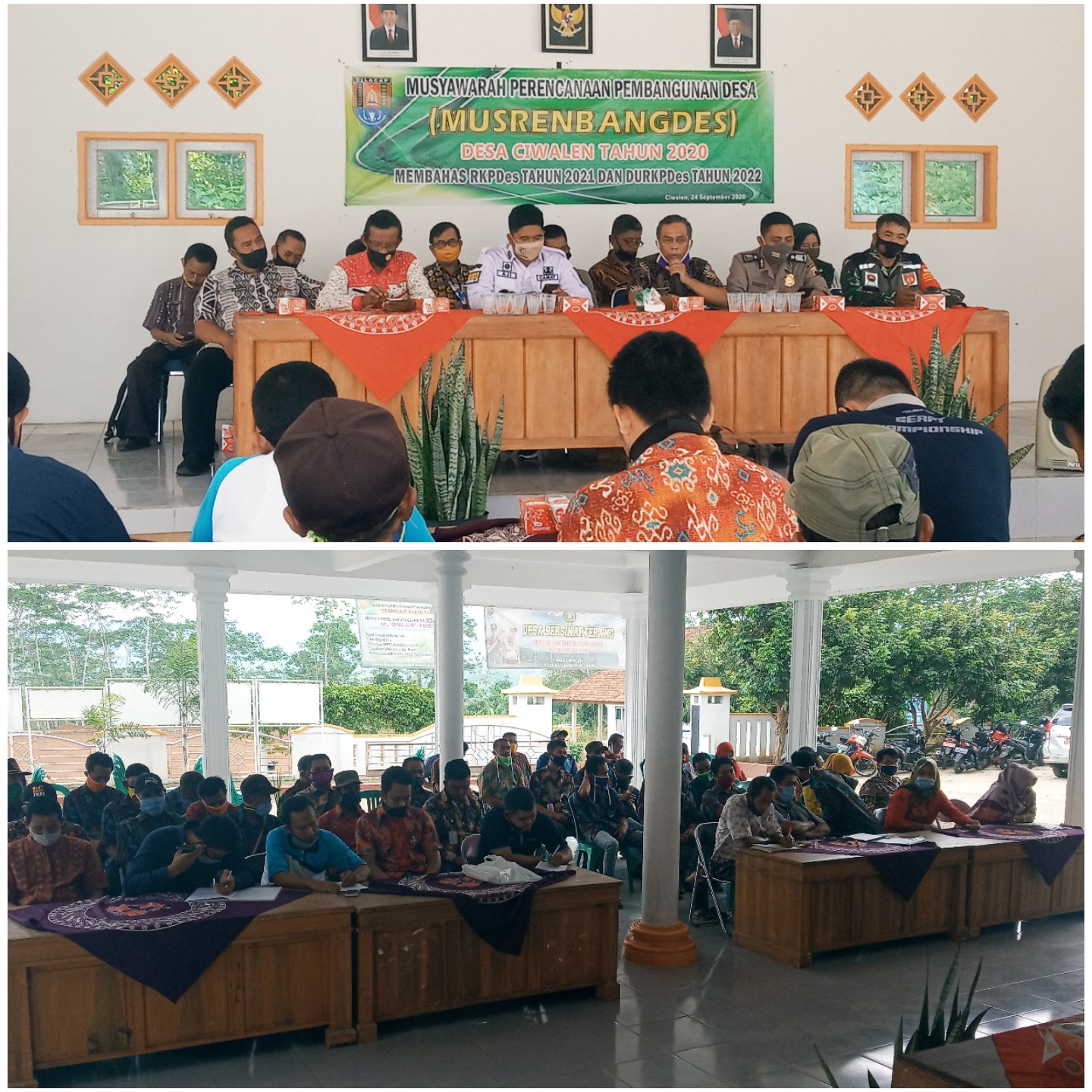 Musrenbang Desa Ciwalen Tahun Anggaran 2021 Berjalan Sesuai Rencana. 