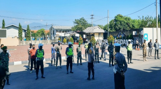Kapolres Sumedang Pimpin Apel Kegiatan Ops Yustisi