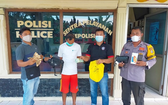 Pelaku Curat Uang Tunai Rp 200 juta di Pasar Unit 2 Tulang Bawang Diringkus Polisi