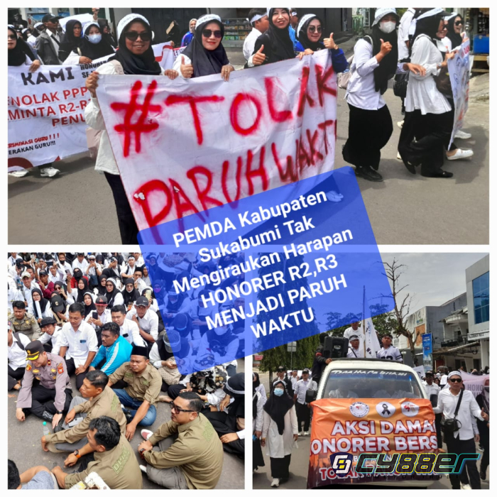 Kecewa oleh Janji Pemangku Kebijakan yang Dinilai OMDO, Honorer R2, R3 di Kabupaten Sukabumi Berencana Gelar Aksi yang Lebih Besar