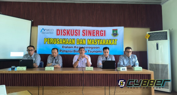 Kelurahan Gerem dan PT. MCCI Gelar FGD Kesiapsiagaan Potensi Bencana Gempa dan Tsunami