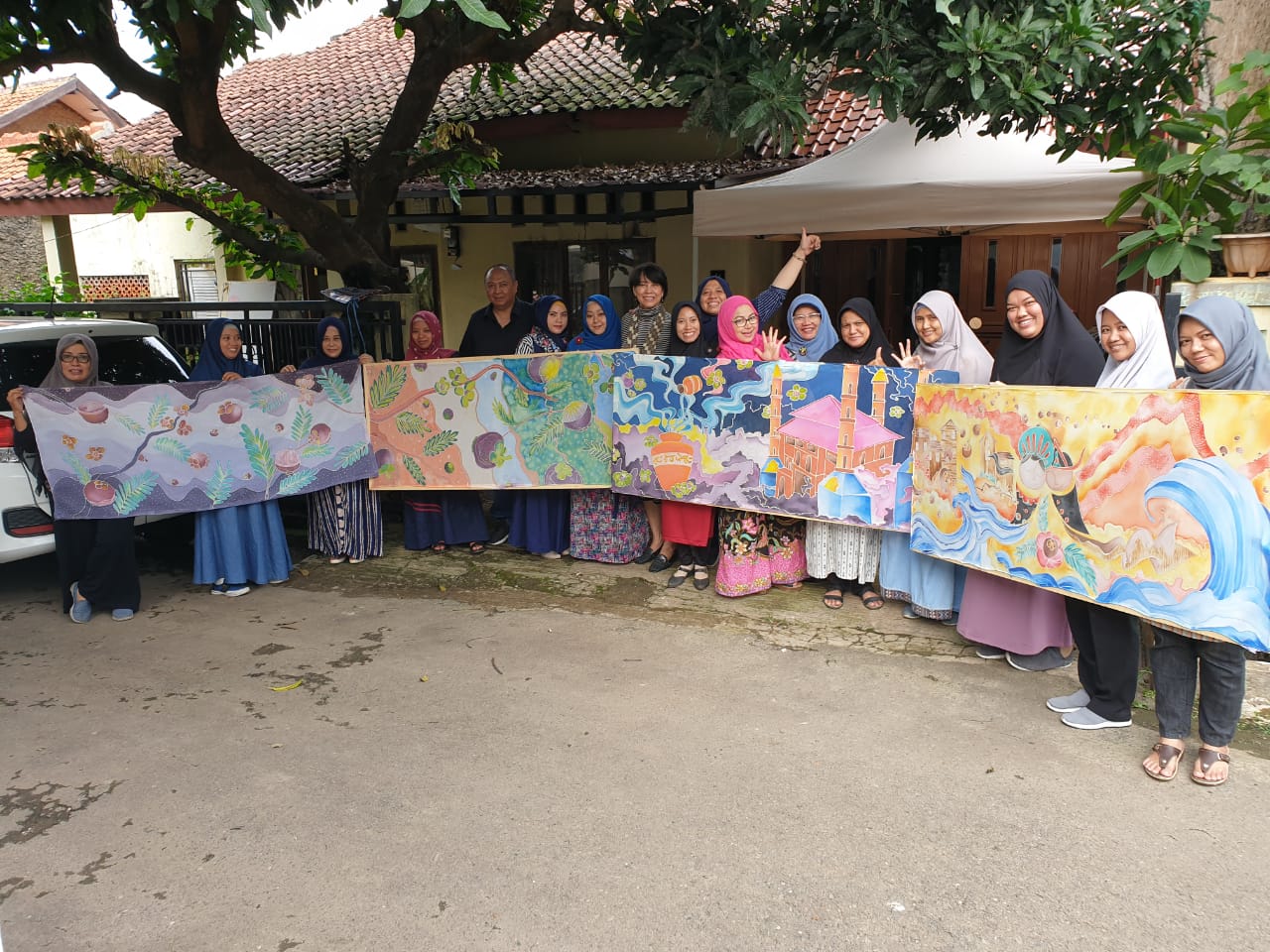 KUPP Purwakarta Rilis Ratusan Motif Batik   