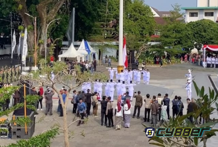 Upacara Peringatan HUT ke-81 Kemerdekaan RI di Kabupaten Garut Berlangsung Khidmat