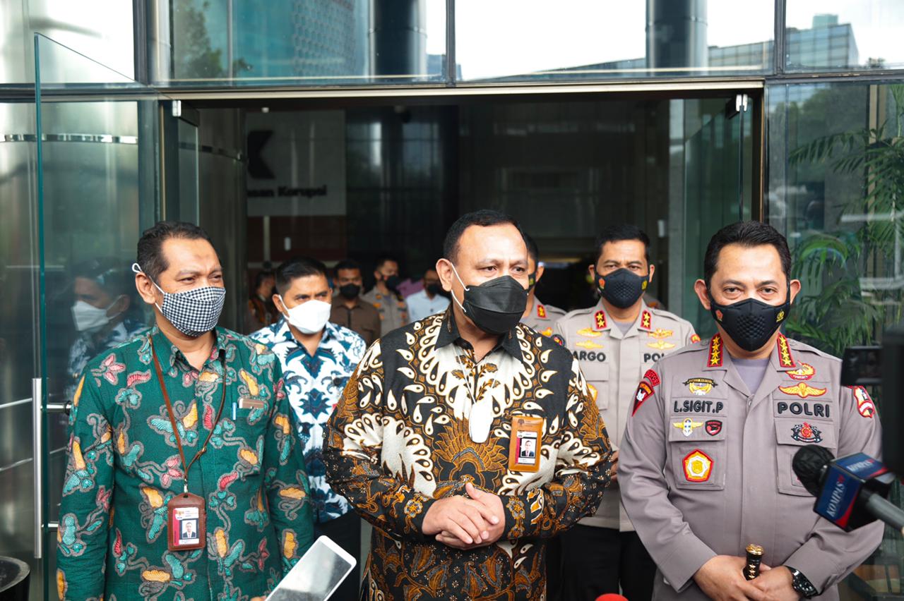 Sambangi KPK, Kapolri Bicarakan Penguatan SDM, Pencegahan Hingga Joint Investigasi 