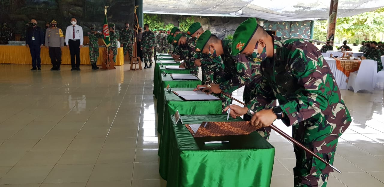 Menuju Wilayah Bebas Korupsi, Korem 174 Merauke Canangkan Zona Integritas Reformasi Birokrasi