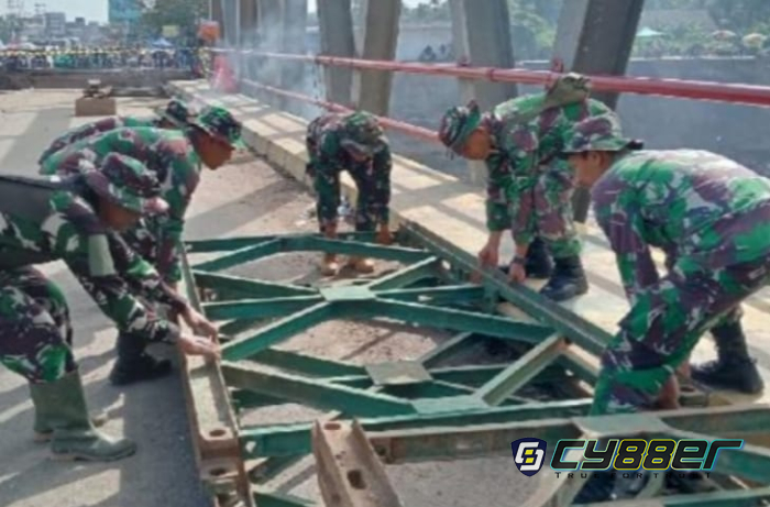 TNI Kebut Pembangunan Jembatan Bailey di Aceh, Presiden Prabowo Turun ke Lokasi dan Angkat Moril Prajurit