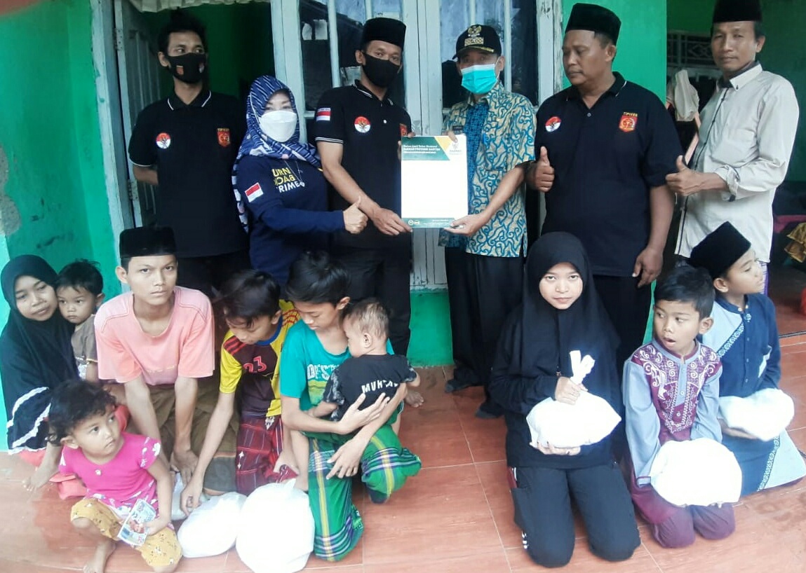 DPD KPK Tipikor Kota Serang Mengadakan Santunan Anak yatim 