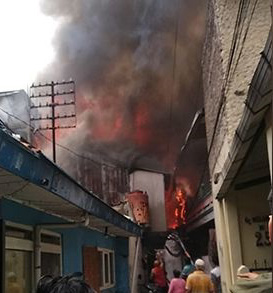 Sembilan Rumah di Cihaurgeulis Kota Bandung Hanguys Dilalap si Jago Merah 