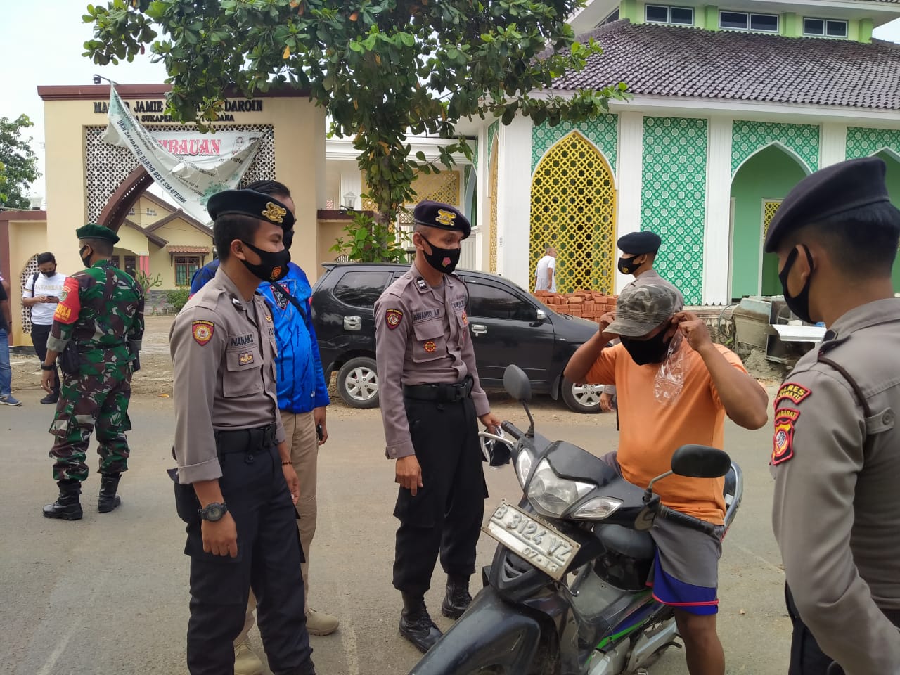 Operasi Gabungan Yustisi Polres Indramayu Ratusan Warga Terjaring