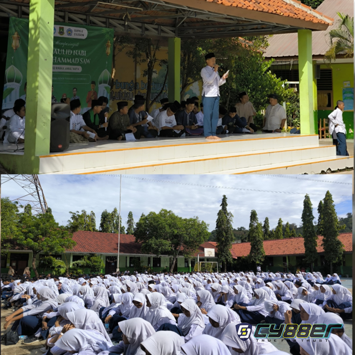 SMPN 6 Cilegon Gelar Peringatan Maulid Nabi, Tanamkan Teladan Akhlak Rasulullah