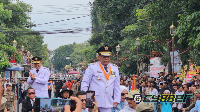 Bupati Majalengka Terpilih, H. Eman Suherman, Sampaikan Orasi Perdana