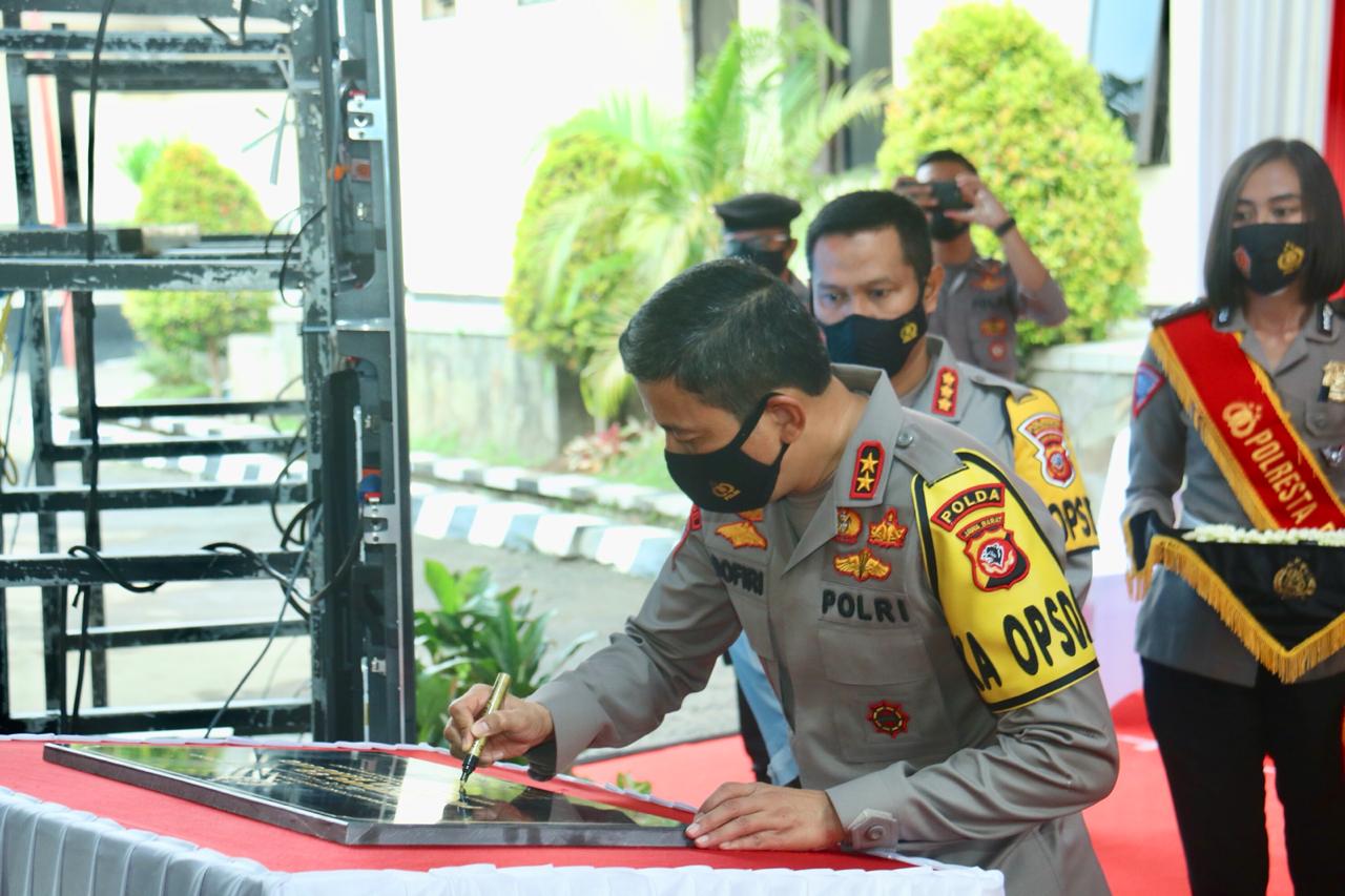 Kapolda Jabar Resmikan Gedung 96 di Polresta Bandung
