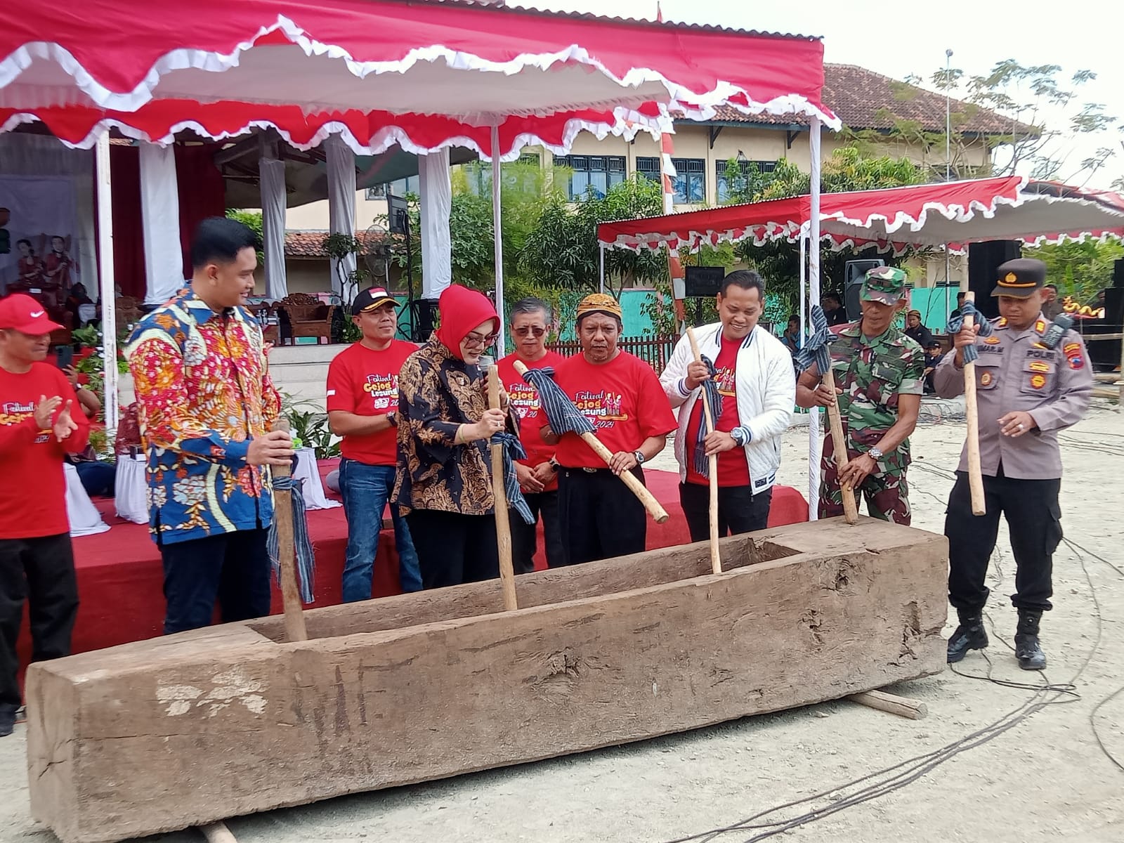 25 Kelompok Kesenian, Meramaikan Festival Gejog Lesung Klaten