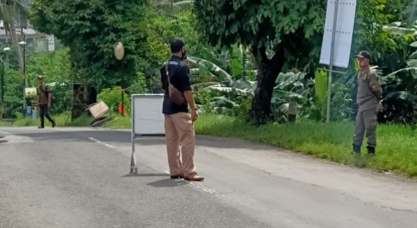 Tiga Pilar Kecamatan Ganeas Gelar Ops Yustisi