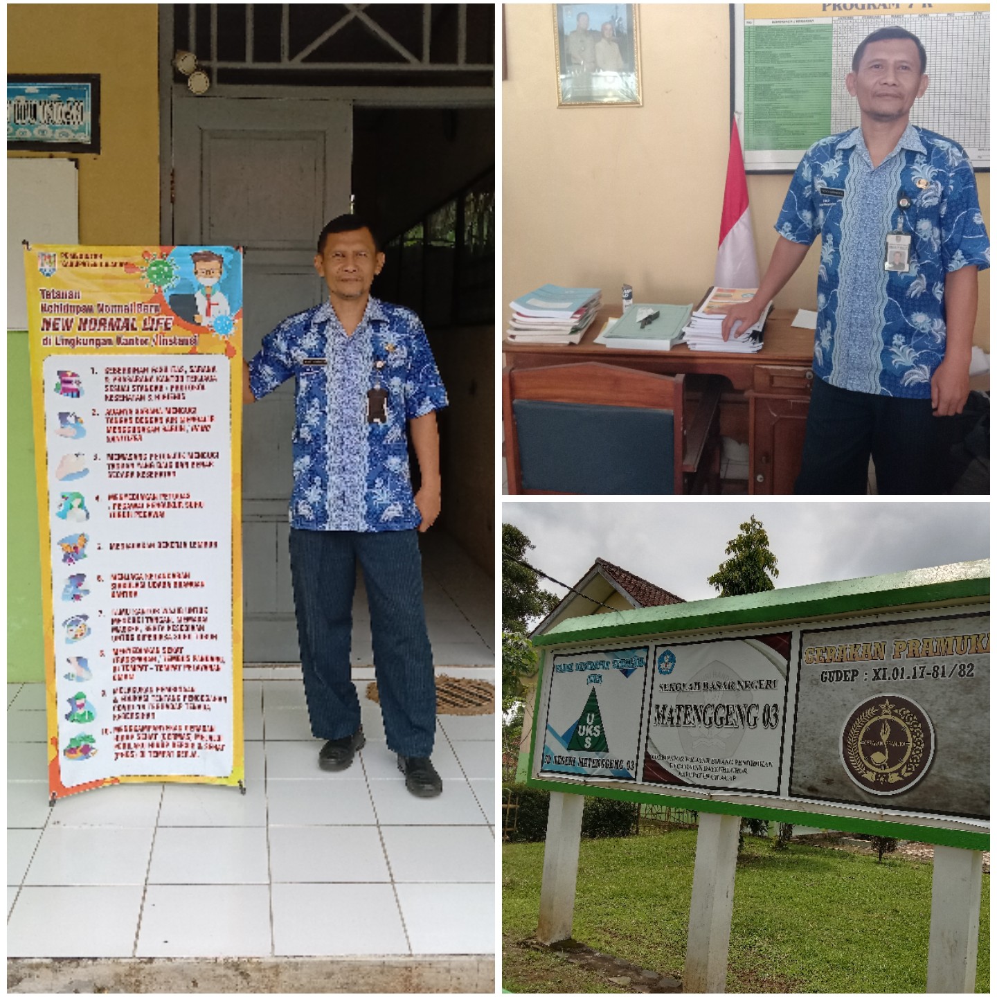 Pendidikan Lingkungan Bersih dan Asri di Sekolah Dasar Negeri Matenggeng ‍03