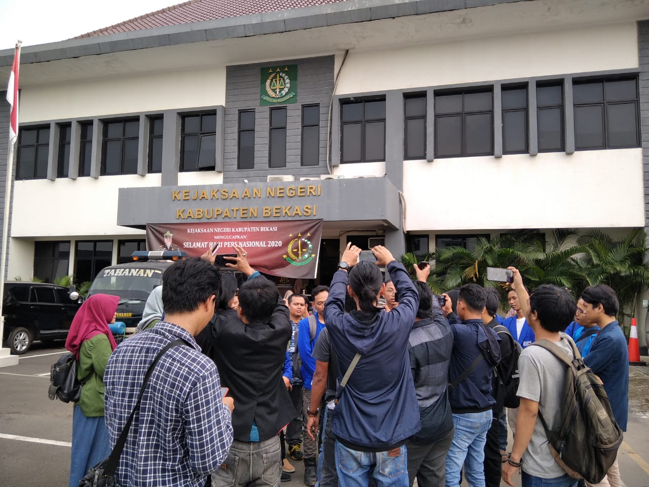 Mahasiswa Kawal Proses Hukum Atas USB SMPN 3 Karang Bahagia