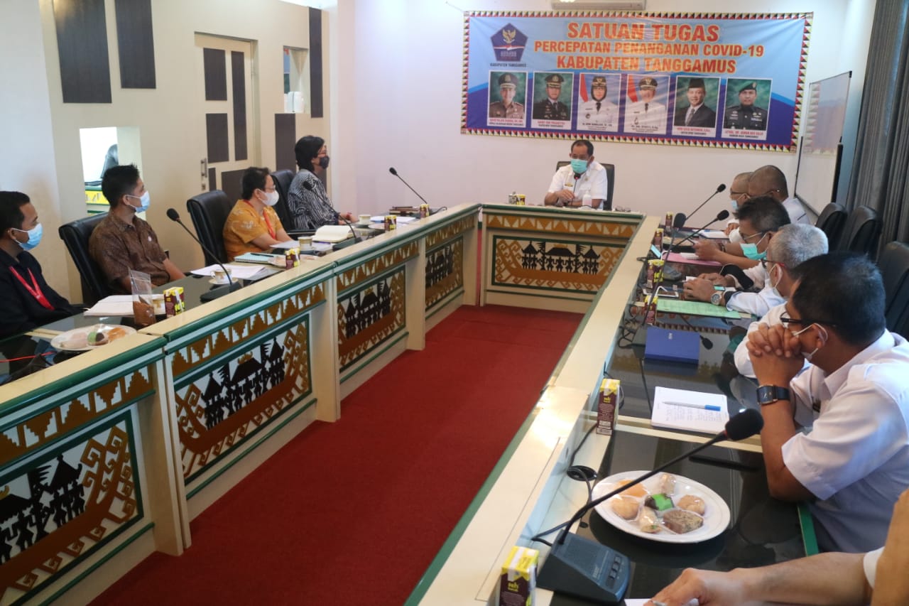 Wakil Bupati Tanggamus Menerima Audensi dari YSTC