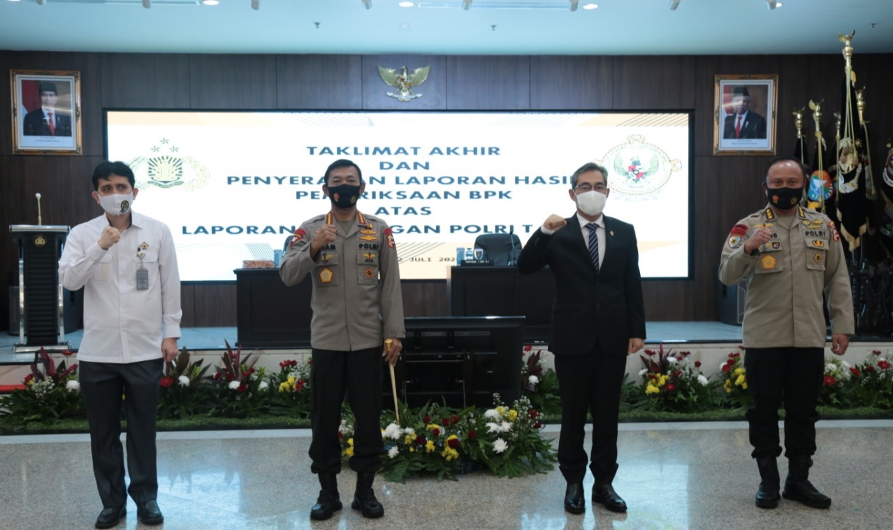 Kapolri Siap Tindaklanjuti Rekomendasi BPK Meski Dapat Predikat WTP