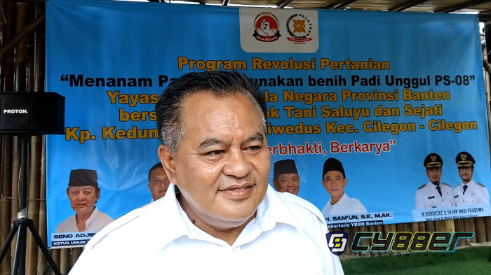 Revolusi Hijau Dimulai dari Cilegon: Yayasan Bhakti Bela Negara bersama Pemerintah dan Warga Bahu-Membahu Wujudkan Lompatan Besar Pertanian