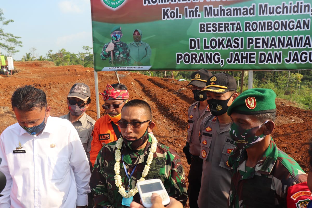 Danrem 062 Tarumanagara Kunker ke Wilayah Teritorial