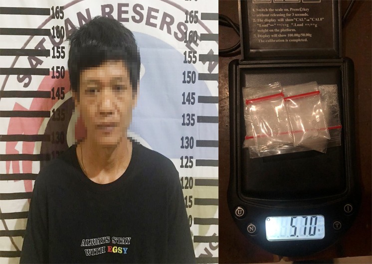 Satresnarkoba Polres Tulang Bawang Tangkap Seorang Bandar Narkotika