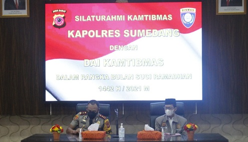 Kapolres Sumedang Gelar Silaturahmi Kamtibmas