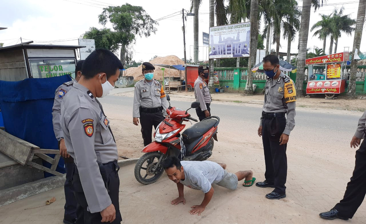 10 Warga Terjaring Operasi Yustisi di Kampung Tunggal Warga