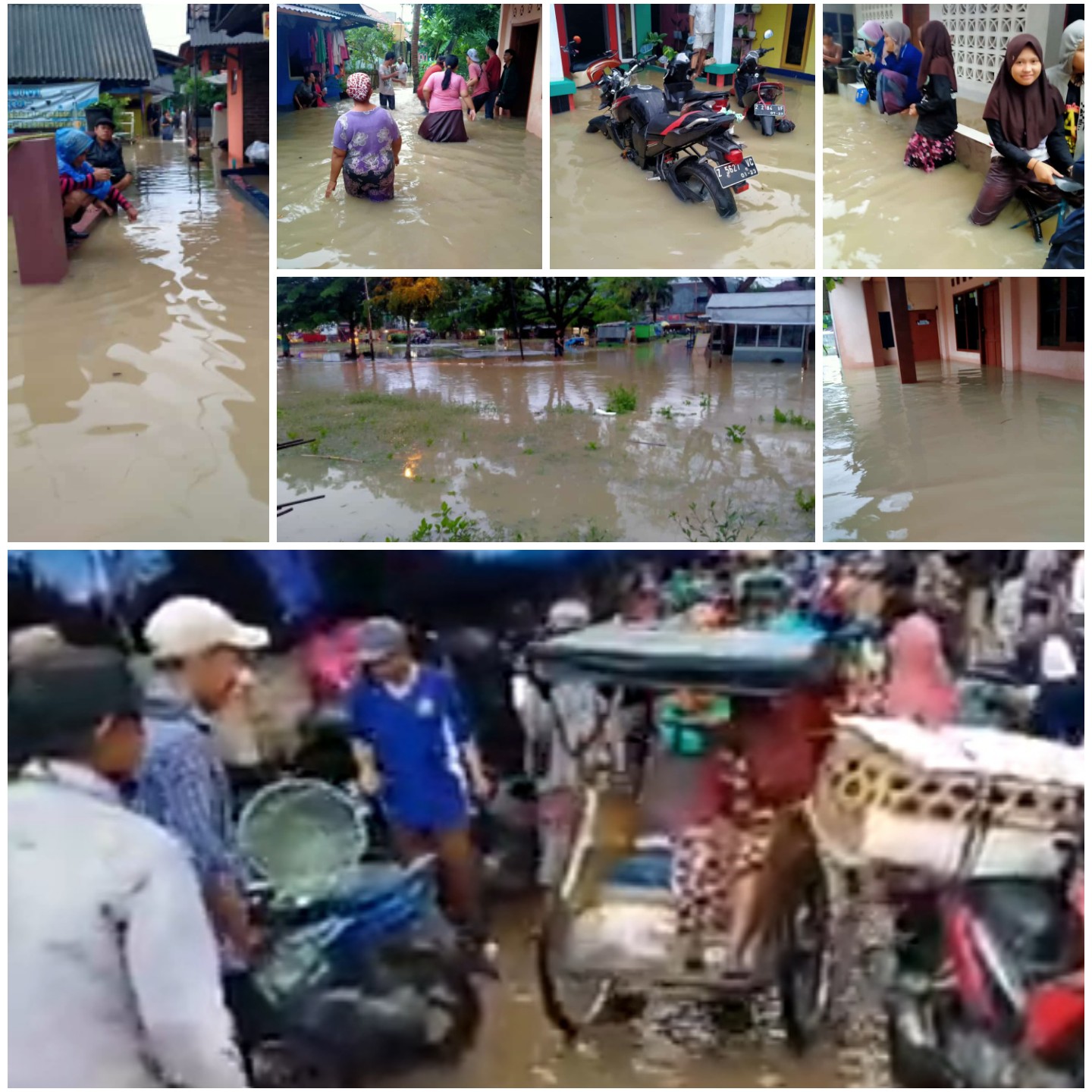 Banjir Kembali Melumpuhkan Kecamatan Banjarsari