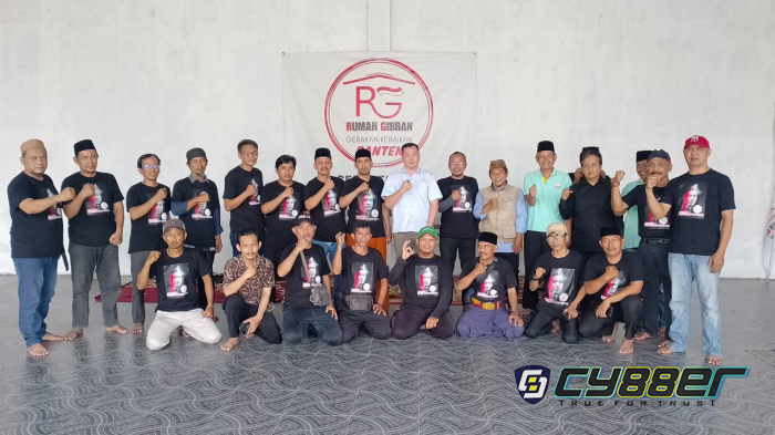 Rumah Gibran Provinsi Banten gelar Rapat Konsolidasi  