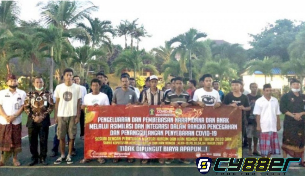 29 Napi Rutan Negara Dikeluarkan Untuk Menjalani Asimilasi di Rumah