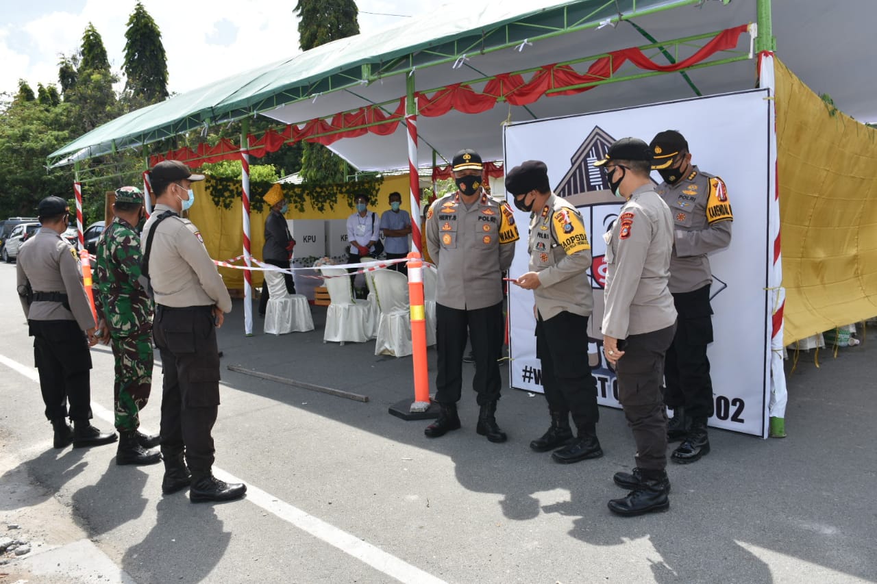 Polda Sulteng : Pemungutan Suara Pilkada Berjalan Aman dan Lancar