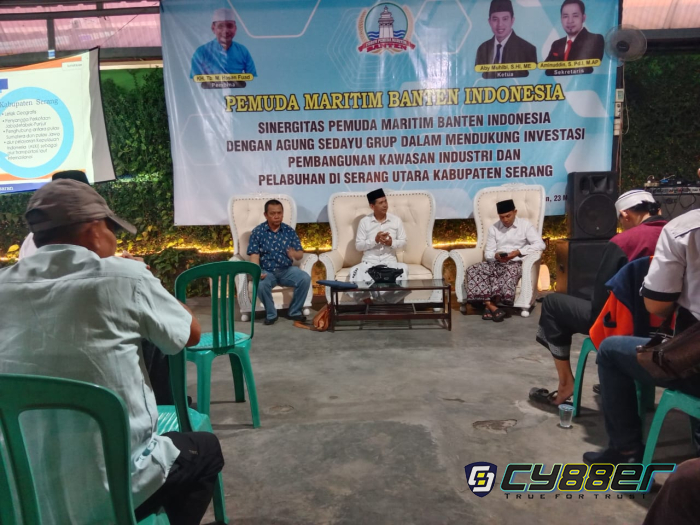 Pemuda Maritim Banten Indonesia Dukung Pembangunan Investasi Pembangunan Kawasan Industri di Pantai Utara