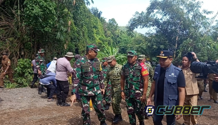 Tim Wasev TMMD ke-128 Tinjau Progres Pembukaan Jalan di Kodim 0623/Cilegon