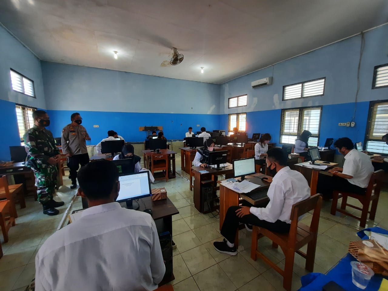 Seleksi Perangkat  Desa Panulisan Diapresiasi Danramil 17/Dayeuhluhur