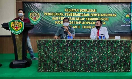 Polres Purwakarta dan Kodim 0619 Terus Bersinergi Cegah Narkoba