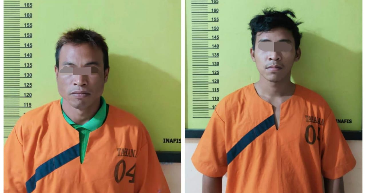 DPO 4 Tahun, Polres Inhu Amankan Dua Pelaku Pembunuhan