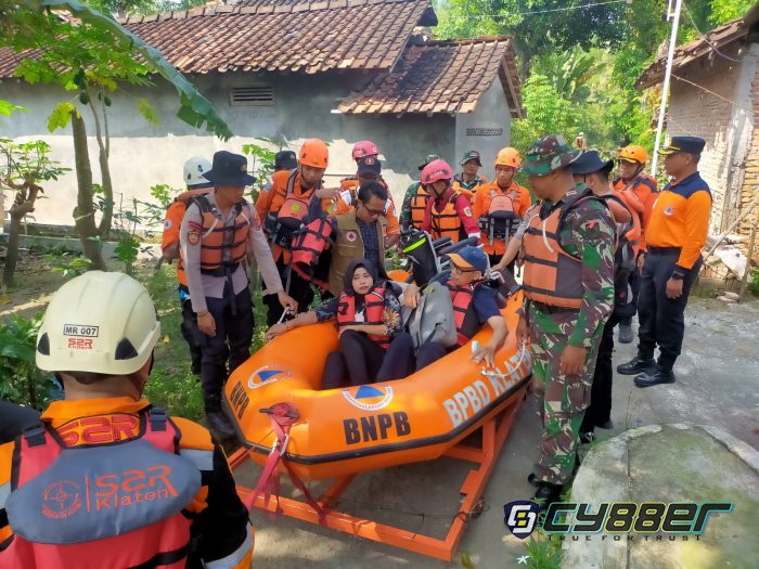 Simulasi Banjir Warnai Peringatan HKB 2026 di Klaten