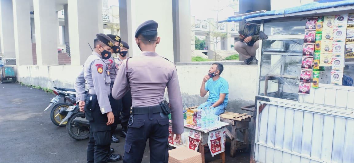 Sat Sabhara Polres Tasikmalaya Polda Jabar Terus Laksanan Ops Yustisi Gaktibplin di Wilkumnya