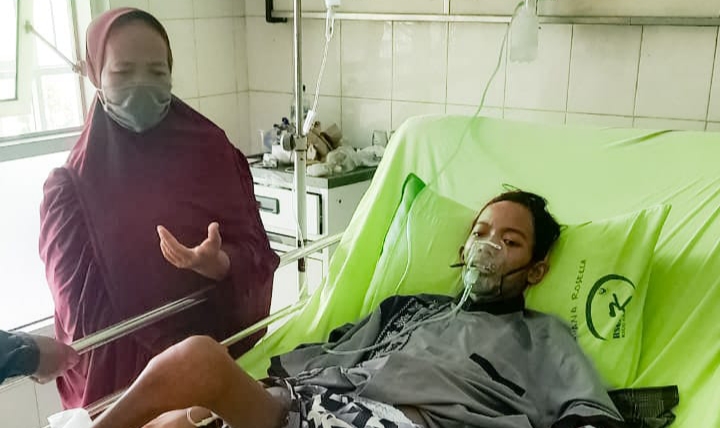 Sakit Sejak Oktober 2020, Aji Purnama Seorang Hafidz Butuh Uluran Tangan Dermawan