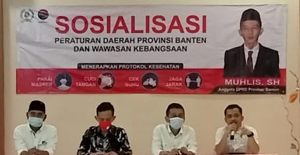 DPRD Provinsi Banten Laksanakan Sosialisasi Perda dan Wawasan Kebangsaan