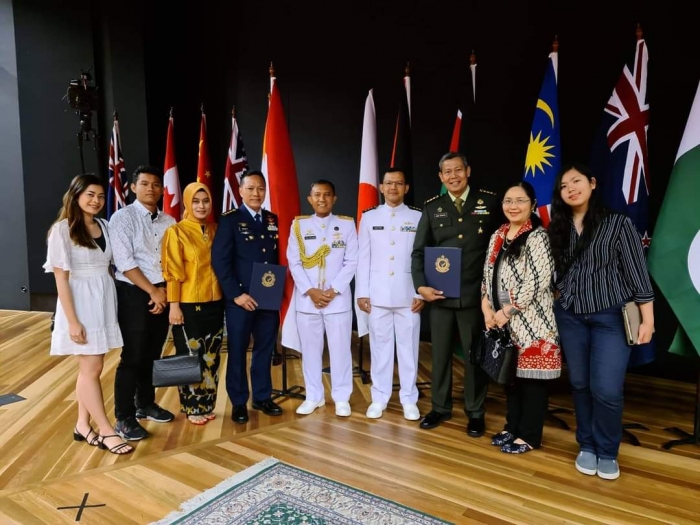 Duta TNI Sukses Selesaikan Pendidikan Lemhannas Australia