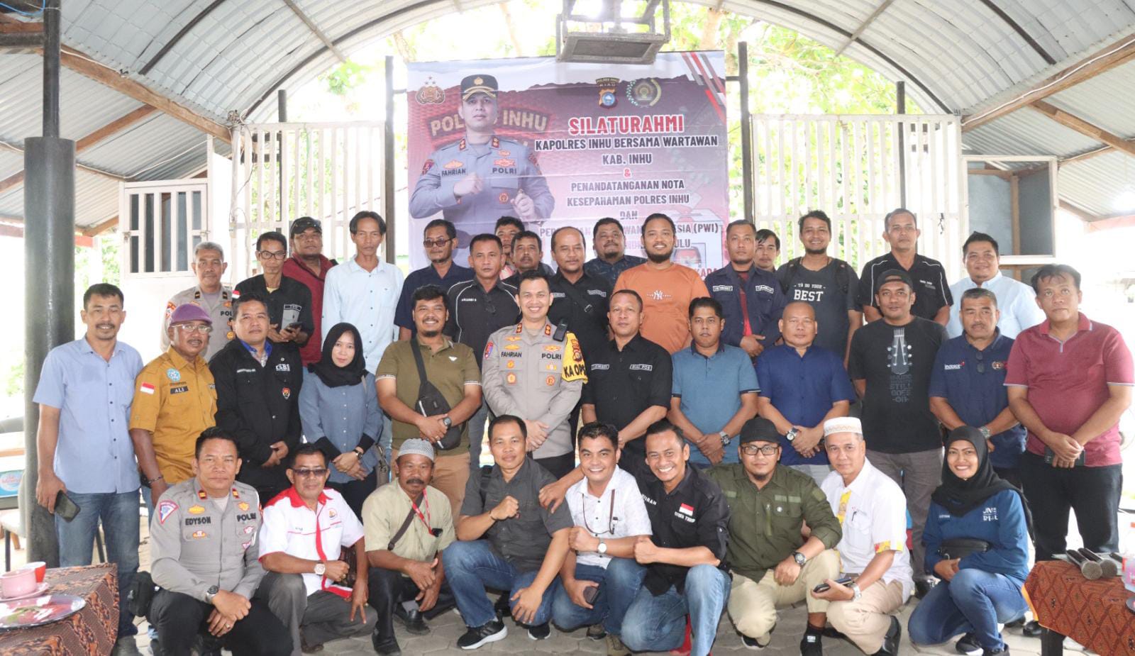 Lewat Coffe Morning, Kapolres Inhu Jalin Silaturahmi dan Sinergitas Bersama Insan Pers