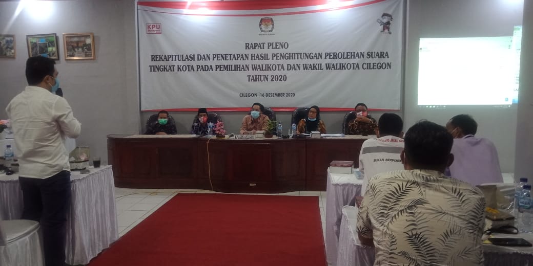 Mochammad Afifuddin, Anggota Bawaslu RI Pantau Rapat Pleno Rekapitulasi di KPU Kota Cilegon