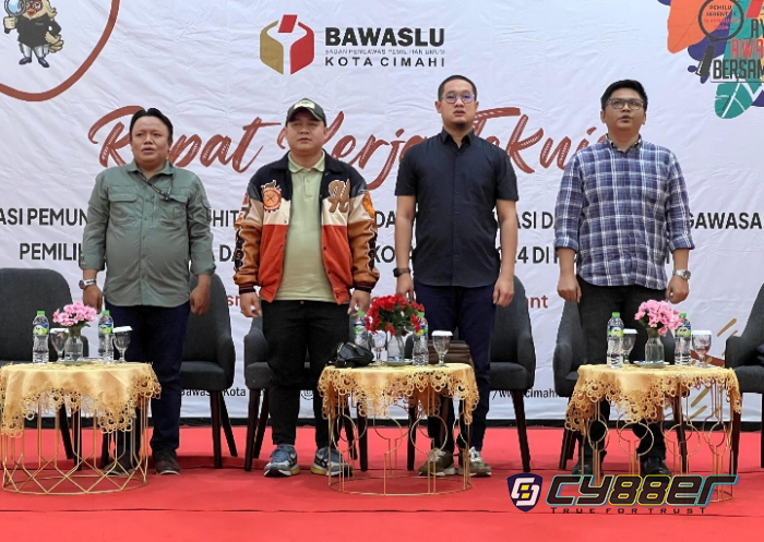 Bawaslu Cimahi Sampaikan Rapat Kerja Teknis Evaluasi Pemungutan Suara