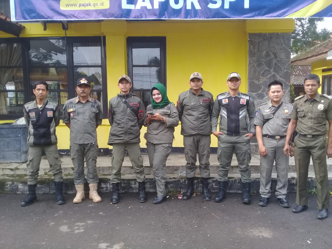 Satpol PP Kabupaten Bandung Siaga Menegakan Perda.