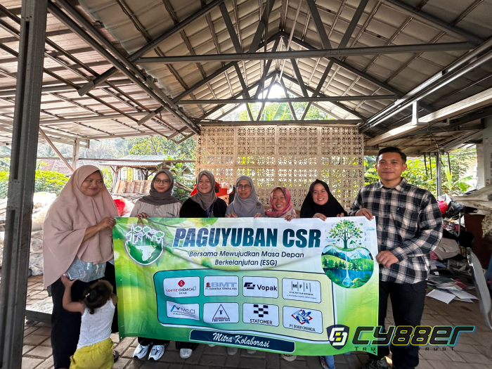 PT Merak Chemical Indonesia Dorong Kesadaran Lingkungan, Bank Sampah Jadi Solusi Bernilai Ekonomi